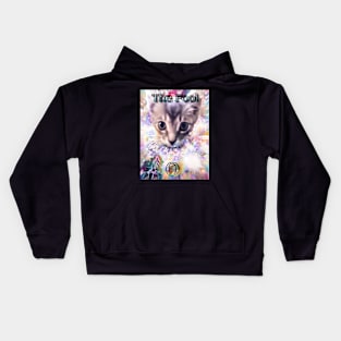 The Fool from Hazard Cats Tarot Kids Hoodie